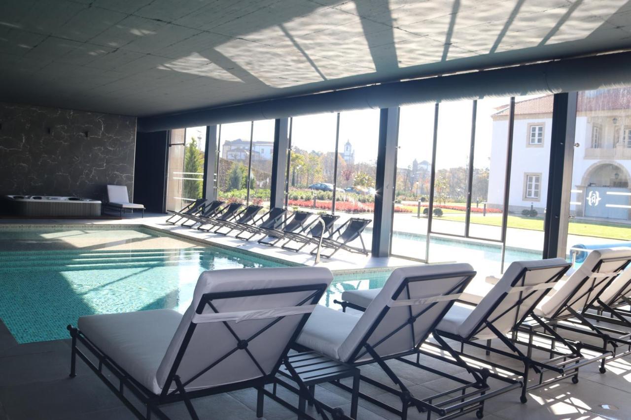 Solar Do Requeijo By Luna Hotels & Resorts Arcos de Valdevez Bagian luar foto The indoor pool at the hotel